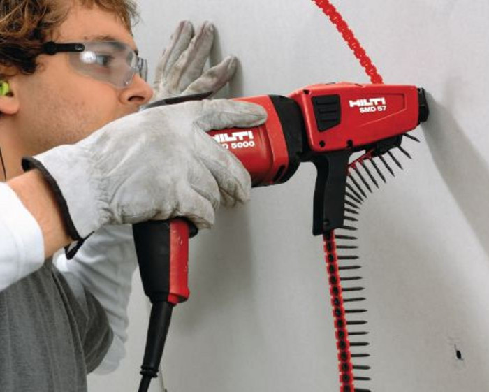 Hilti-SD-5000 med gipsautomat