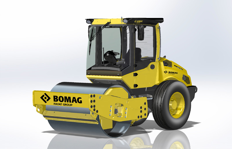 Bomag BW 177 7,5t valsetog