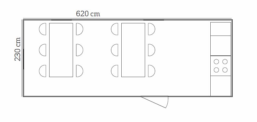 Hjulbrakke 620 spis